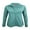 Teal, variant on ACTIVE UNIFORMS Women's Ultra Soft Stretch Zip Up Scrub Jacket (Black, X-Small)