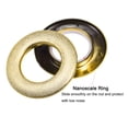thumbnail image 4 of Unique Bargains 1-9/16'(40mm) Inner Dia. Plastic Curtain Grommets, Bright Golden, 48Pack, 4 of 5
