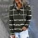 thumbnail image 1 of ICHUANYI Clearance Women's Fashion Printed Pocket Long Sleeve Blouse Casual Tops Sweatershirt Button Hoodies ICHUANYI "ICHUANYI", 1 of 6