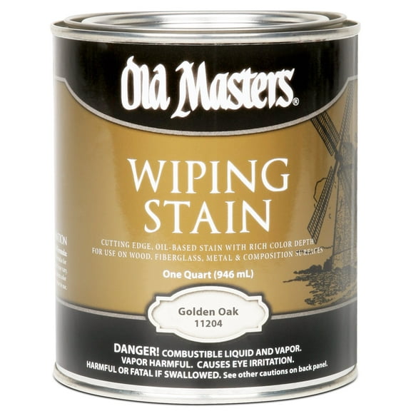 qt Old Masters 11204 Golden Oak Old Masters Oil-Based Wiping Stain