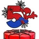 thumbnail image 4 of Pastel de cumpleaños de SpiderMan de Disney para niños, decoración con bandera de pastel de 1-9 años, regalo de fiesta de superhéroes, 4 of 4