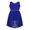 Blue, variant on YiZYiF Kids Girls Wedding Birthday Party Dress Chiffon Rhinestone Holiday Prom Gown White 8