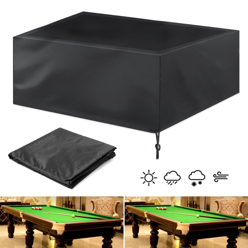 Heavy Duty Weatherproof Billiards Snooker Durable Pool Table Dust Cover 