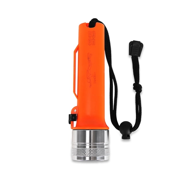 Naiovety Linterna Durabilidad Brillo Mini 3 Modelos Luz de buceo ajustable Iluminación Distancia de iluminación de 25M Antorcha eléctrica 16.2cm Type2 NO2 Naiovety OD019864-01