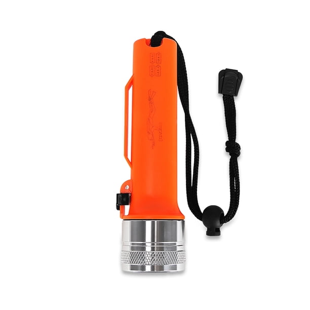 Greeniant Linterna Durabilidad Brillo Mini 3 Modelos Luz de buceo ajustable Iluminación Distancia de iluminación de 25M Antorcha eléctrica 16.2cm Type2 NO2 Greeniant OD019864-01