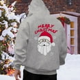 thumbnail image 2 of Gibobby Sudaderas hombre Sudadera con capucha de forro polar para hombre mezcla de algodón con capucha color liso con cordón(Gris,G), 2 of 5