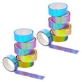 thumbnail image 3 of Decorative Crafts Accessories with Highlighter Neon Lights 12 Rolls PVC for Decor Assorted Color, 3 of 7