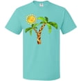 thumbnail image 3 of Inktastic Palm Trees with Cute Smiling Sun T-Shirt, 3 of 5