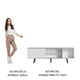thumbnail image 4 of Mueble Mesa Para Tv Rack Madesa Dubai Hasta 65'' Blanco, 4 of 8