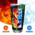 thumbnail image 5 of KLL Space Dino Cartoon Black Print 40oz Stainless Steel Insulated Car Cup with Spillproof Lid - Keep Your Drink Hot or Cold on the Go-Without Straw, 5 of 8
