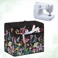 thumbnail image 3 of ZIATUBLE Mushroom Cover for Sewing Machine Galaxy Butterfly Soft Sewing Machine Protector Cover Reusable Sewing Machine Protective Cover with Tote Handle and Pocket Home Decor, 3 of 7