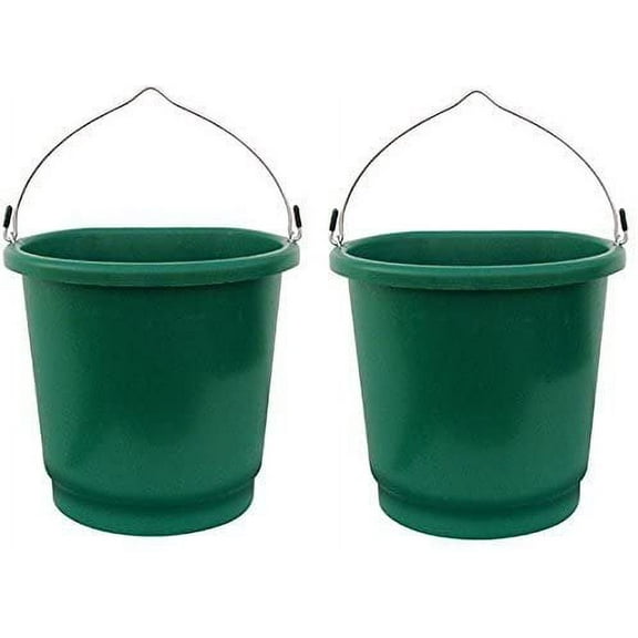 Farm Innovators FB-120 5 Gallon 120W Heated Flat Back Bucket - Quantity 2