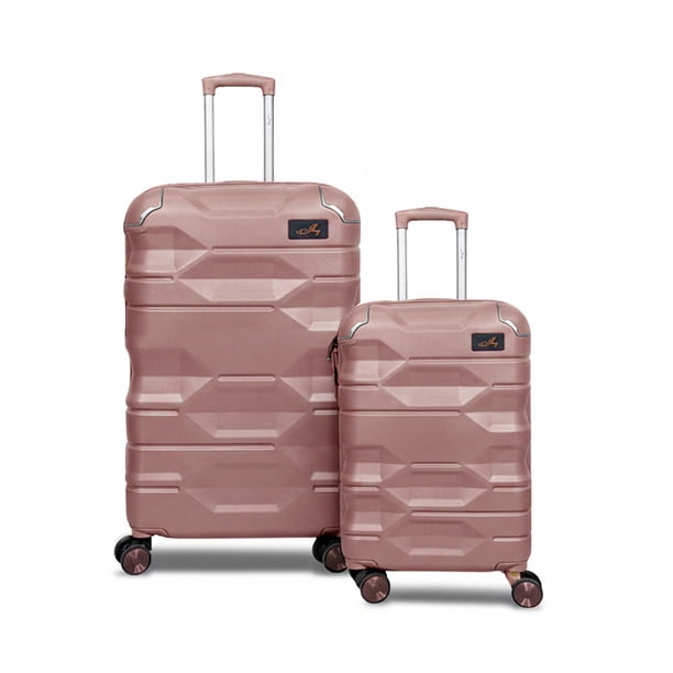 Juego 2 Maletas Viaje Jony 15 Kg Y 10 Kg Carry On Candado TSA Ruedas Giratorias