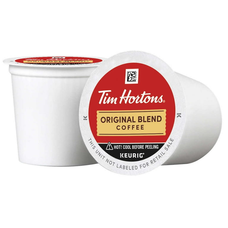 Tim Hortons Original Blend Coffee, Medium Roast, 100-Count K Tim Hortons Original Blend Coffee, Medium Roast, 100-Count K