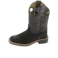 thumbnail image 4 of Smoky Mountain Childrens Boys Duke Distressed Black Leather Cowboy Boots 13 R, 4 of 4