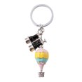 thumbnail image 4 of Moluckfu Adorno Creativo Para Llaves Globo Aerostático Multicolor Ideal Para Bolsos Y Llaves, 4 of 8