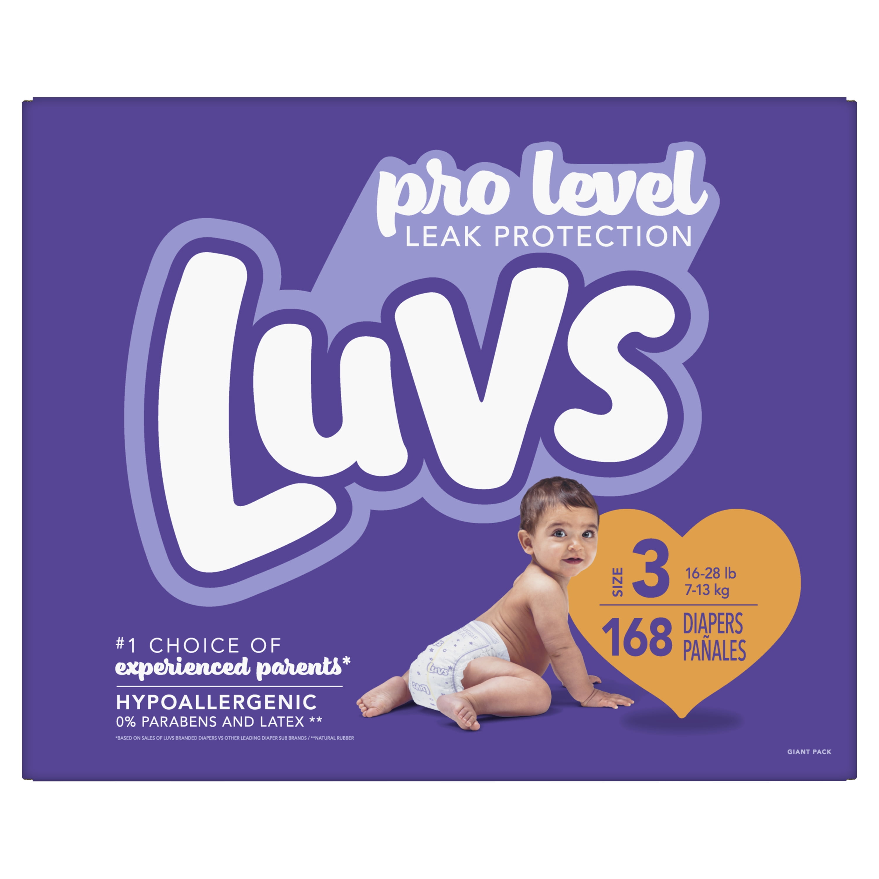luvs unscented diapers