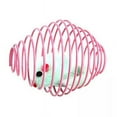 thumbnail image 1 of TISHITA 2-4pack Interactive Cat Toys Colorful Playful Coils Spring Toy for Kitten Cat 2 Pcs, 1 of 8