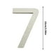 thumbnail image 2 of Placas de Matrícula Acrílicas Plateadas de 10 Cm para Una Decoración Moderna y Elegante., 2 of 2