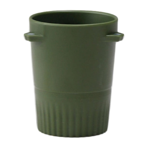 Kearding Taza dosificadora Taza para olfatear Suministros de café Sin rebabas Superficie lisa decorativa profesional Sin fugas Pieza Juegos de servir café y té 51/53mm/Verde