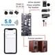 thumbnail image 3 of Amplificador de potencia Reproductor de música estéreo de audio 5.0 compatible con Bluetooth Negro, 3 of 8