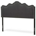 thumbnail image 5 of Bowery Hill Contemporary Fabric Upholstered King Headboard in Dark Gray, 5 of 5