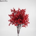 thumbnail image 3 of Ramo de flores pequeño de simulación para bebé, flores de tela, flores falsas para bebé, flores de seda, 3 of 6