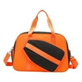 thumbnail image 1 of Lipstore Pickleball Bag Adjustable Shoulder Strap with Zipper Large Tennis Racket Bag Orange, 1 of 8