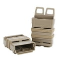thumbnail image 4 of XYCCA ABS Fast Double Magazine Pouch Molle Strike System For 5.56 Mags (tan)-082601, 4 of 5