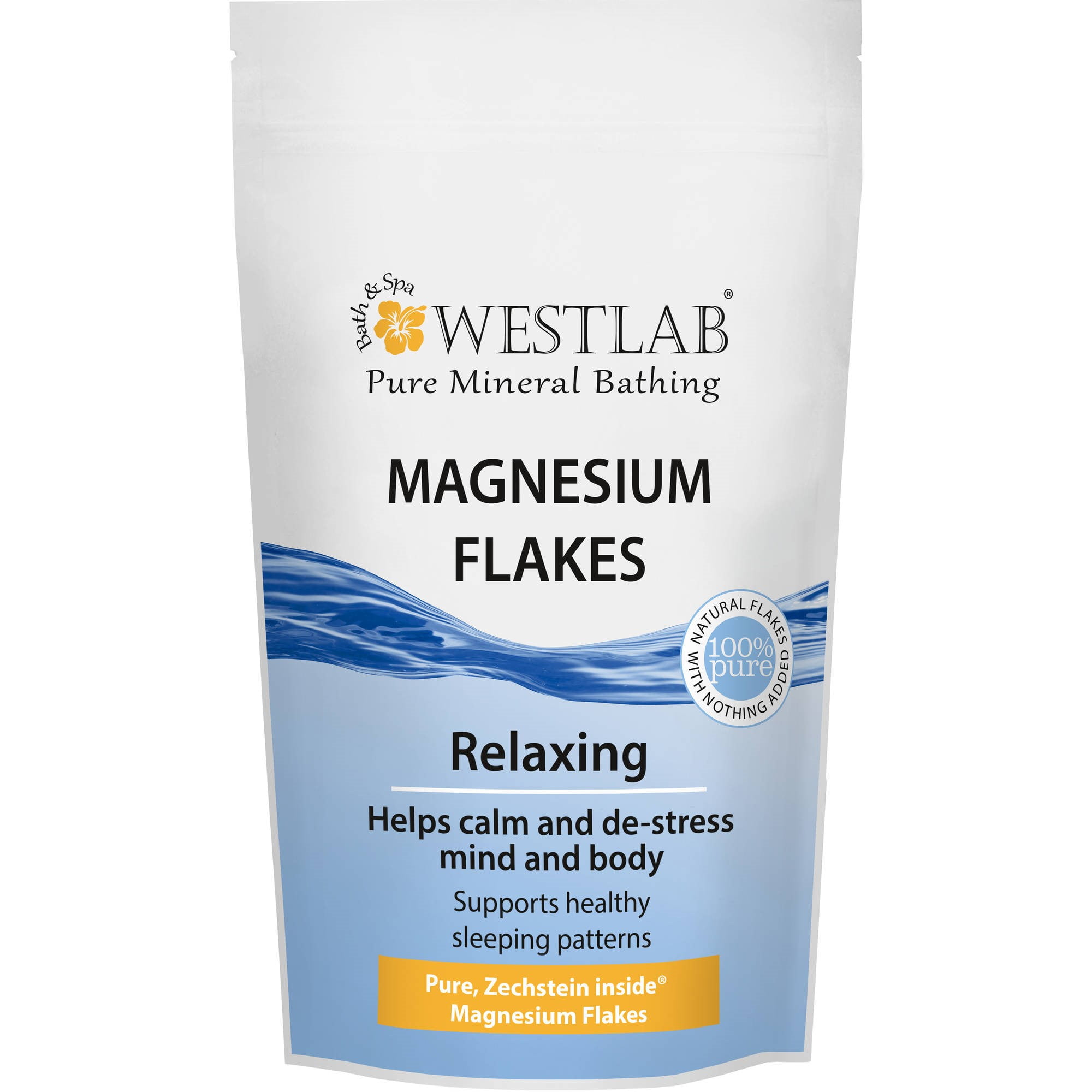 Westlab Magnesium Flakes Zechstein Ultra Premium Quality for Bathing