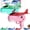 2pcs-b, variant on Yippzo Cute Dinosaur Airplane Launcher Toy, 8'' Foam Glider Plane Flying Toys, Fun Outdoor Flying Catapult, Easy to Launch Foam Aircraft, Party Favors