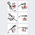 thumbnail image 4 of Milue Water- Flow Sensor Stainless Steel Flow Meter for Water Heater Farm Irrigation, 4 of 9
