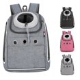 thumbnail image 2 of Mochila portátil de malla transpirable para mascotas, bolsa de transporte plegable de gran capacidad para gatos, suministros para viajes al aire libre, 2 of 4