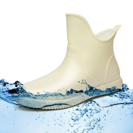 

Rain Shoes Women s Rain Boots Summer Wear-resistant Shoes Garden Water Shoes Outdoor Shoes