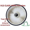 thumbnail image 2 of Shark NV400 HEPA Exhaust Filter fits Shark Rotator Professional with XL Reach NV400, NV401, NV401 26, NV402 Upright Vacuums, OEM Part # XFH400, 2 of 3