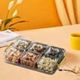 thumbnail image 7 of Serving Tray, Compartmentalized Nut Candy Platter, High Value Living Room Dish, Fruit Storage Decorative Bowl, Home Party Snack Organizer, 7 of 7