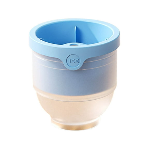 Lilixerw Round Ice Cube Molds - Cocktail Ice Sphere Maker - Makes Ice Balls,Silicone Round Ice Mold for Large Ice Ball Making