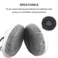 thumbnail image 3 of Inteprter 100 piezas almohadillas para los oídos auriculares almohadillas a prueba de polvo auriculares almohadillas elásticas de un solo fundas Relojes inteligentes Negro, 3 of 6