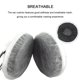 thumbnail image 5 of Cateissary 100 piezas almohadillas para los oídos auriculares almohadillas a prueba de polvo auriculares almohadillas elásticas de un solo fundas Relojes inteligentes Negro, 5 of 6