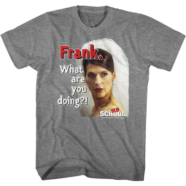 Old School T-Shirt Adulte Frank Graphite Chiné
