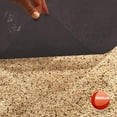 thumbnail image 3 of Resilia Office Desk Chair Mat for Low Pile Carpet, Brown, 48" x 48", Clear, 3 of 10