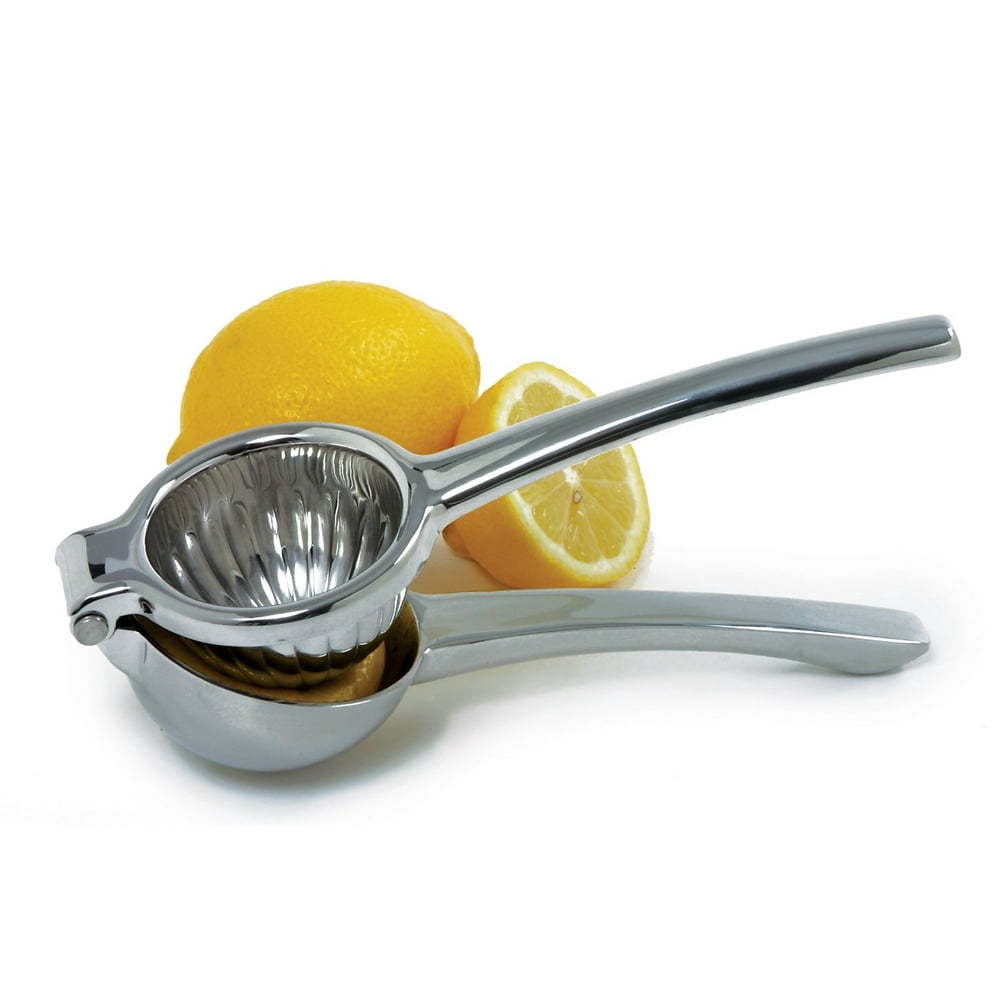 Norpro Stainless Steel Citrus Press Juicer Extra Long Handle Professional Weight