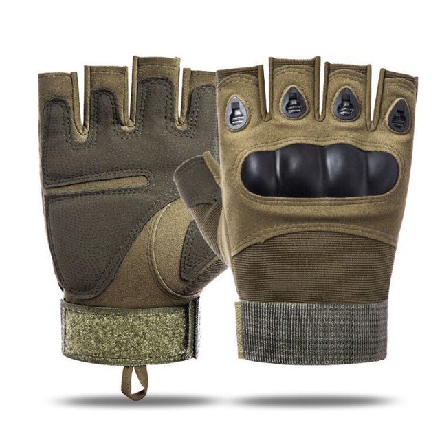 Guantes tácticos de dedo completo para motocicleta, manoplas de ciclismo, esquí, aire libre, escalada, equitación, ejército, combate qiuyongming unisex