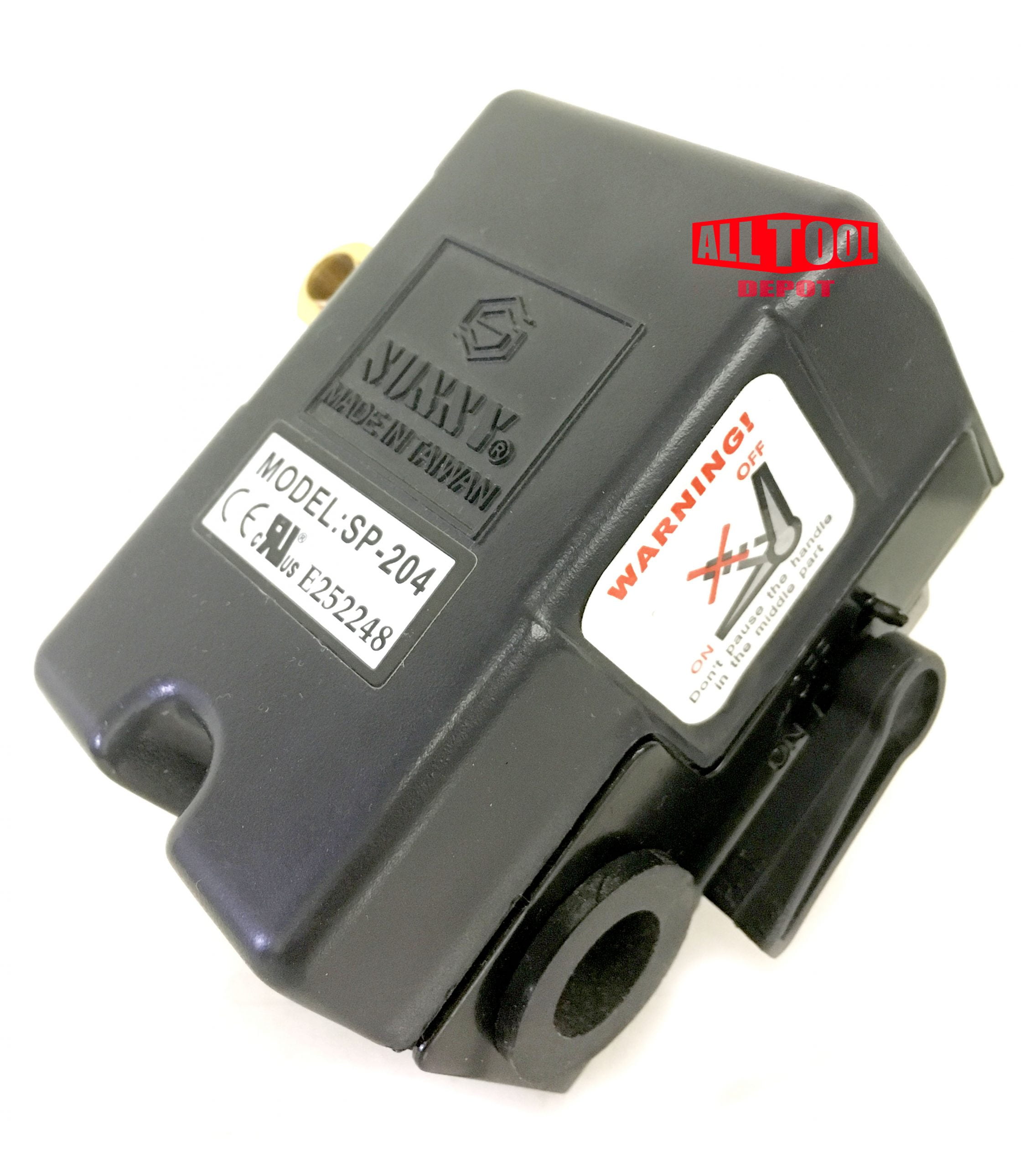 Replacement Air Compressor Pressure Switch Sunny L1 25 Amp 1 port 95-125 PSI 