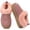 Pink, variant on CHICVOMEY Snow Boots for Women Witn Non-slip Sole Winter Warm Ankle Suede Booties Plush Faux Fur Lined Slip on Short Boots for Cold