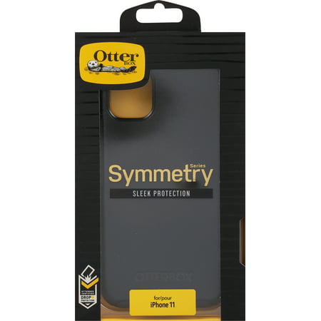 OtterBox Symmetry Series - Back cover for cell phone - polycarbonate, synthetic rubber - black - for Apple iPhone 11