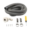 thumbnail image 3 of BAOSITY Generic Bilge Pump Hose, 1-1/8 inch Plumbing Installation Kit, Accessories Convenient Easy to Use 90 Degree Elbow for Boat White Elbow, 3 of 8