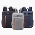 thumbnail image 2 of Mochila especial para picnic, bolsa aislante de doble hombro, bolsa de hielo para exteriores, mochila aislante engrosada, bolsa de picnic antifugas, 2 of 6