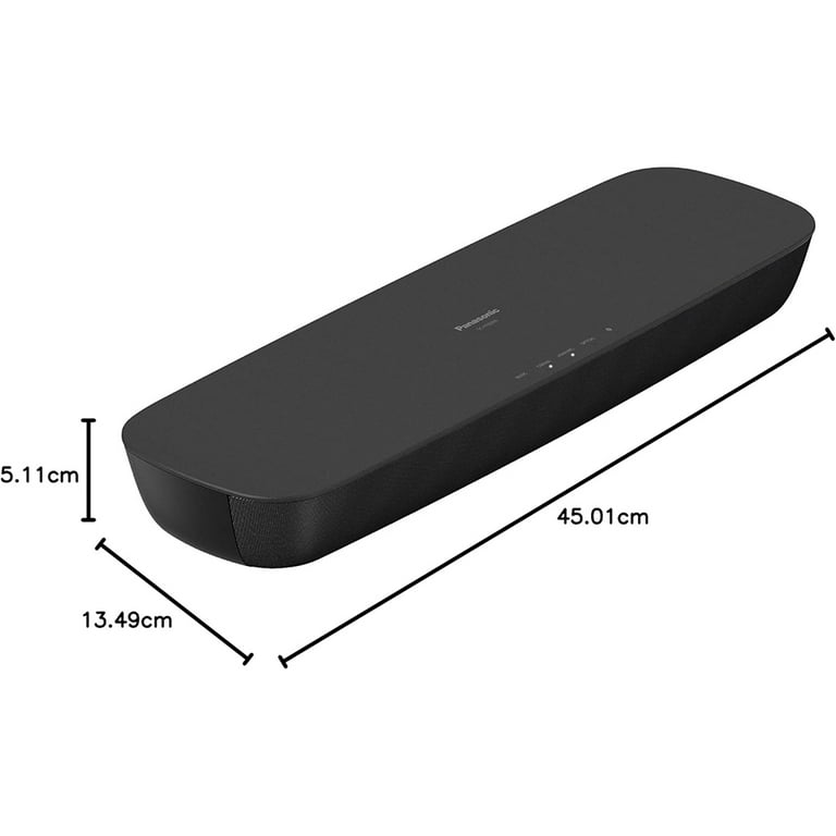 Panasonic SC-HTB200 サウンドバー 80W Panasonic HTB200 Compact Soundbar with Two Powerful Full