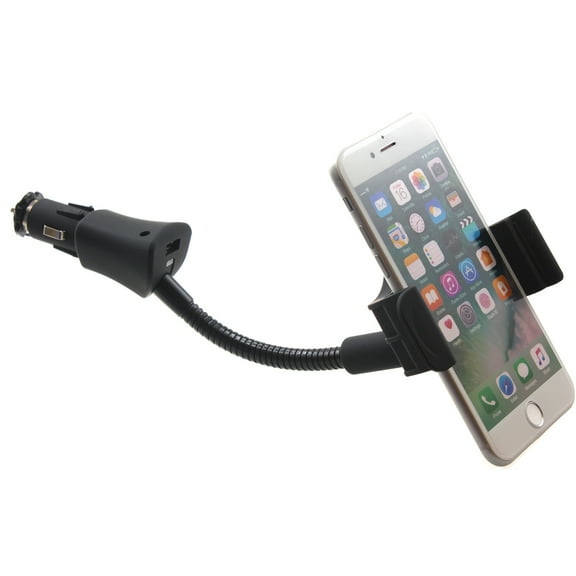 Charger Car Mount for Galaxy S22/Ultra/Plus - Holder DC Socket USB Port Cradle Swivel Plug-in Compatible With Samsung Galaxy S22/Ultra/Plus